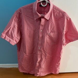 Tommy Hilfiger Red Checkered Casual Shirt